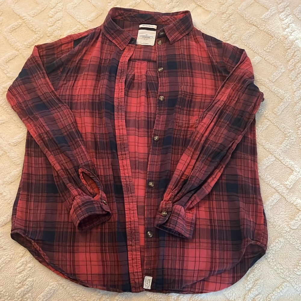 American Eagle Lightweight button up flannel